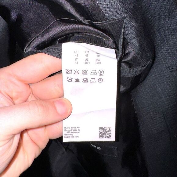 Hugo Boss Reda Super 110s Wool Reda Fabric Sport Coat 38R - Picture 4 of 8